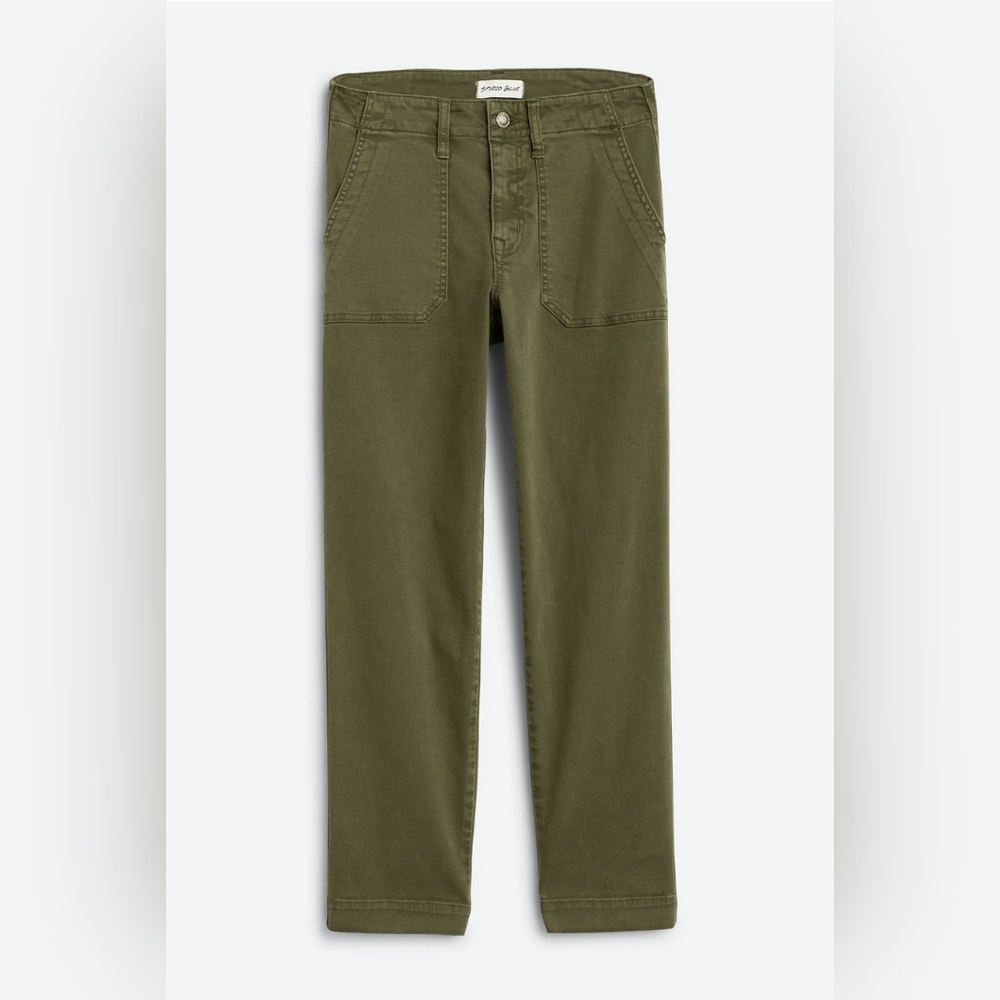 Studio Blue Sophia High Rise Relaxed Utility Pocket Pant - 6/28